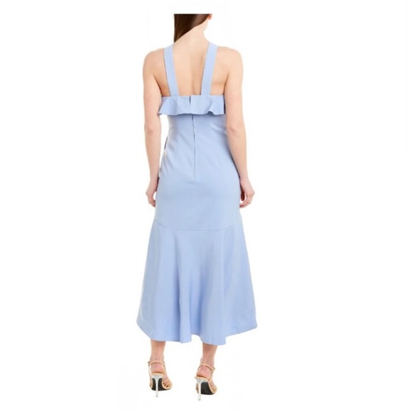Keepsake the Label Illusion Midi Dress Cornflower Blue Size L NWT - Picture 2 of 12